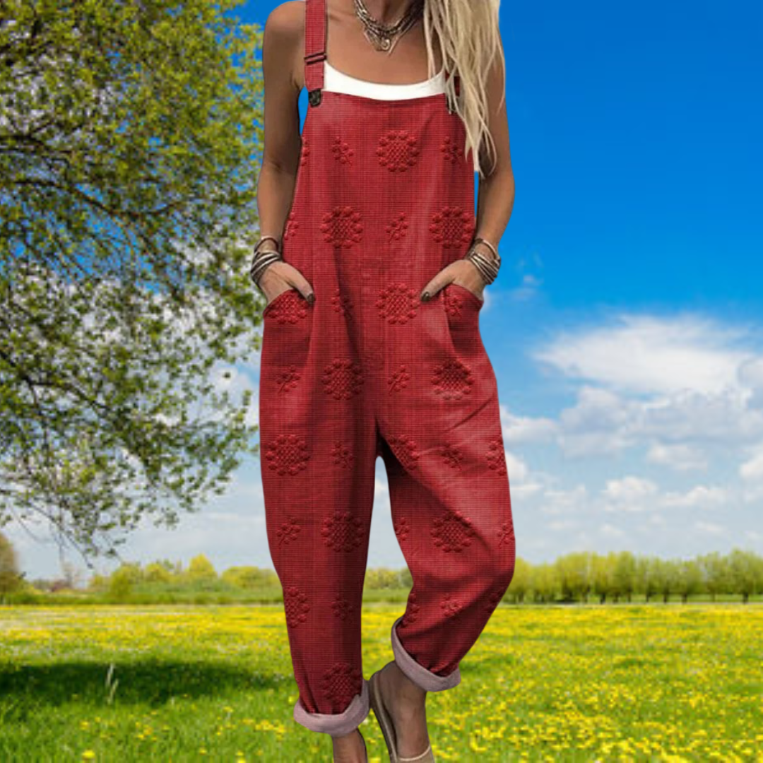 Pauline - Vintage Casual Jumpsuit