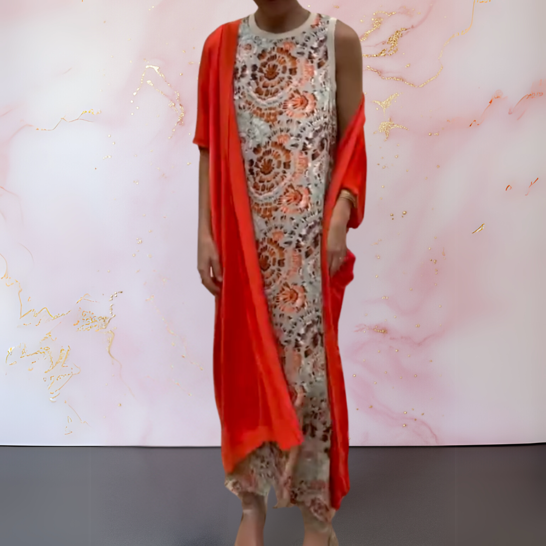 Melanie - Stilinga Maxi Suknelė
