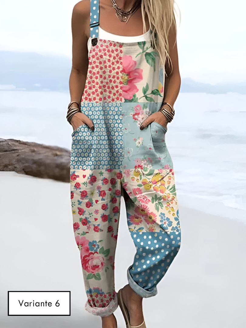 Lya - Elegant Vintage Jumpsuit