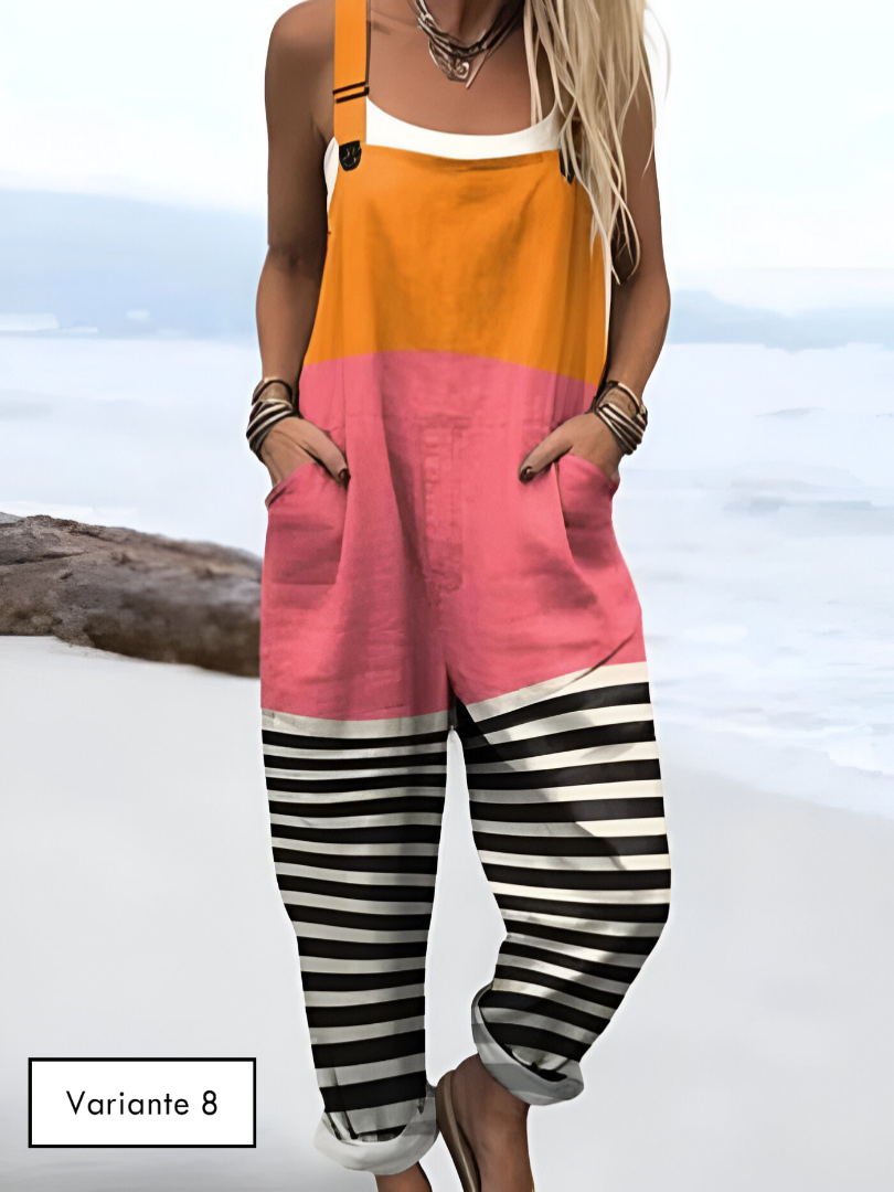 Lya - Elegant Vintage Jumpsuit