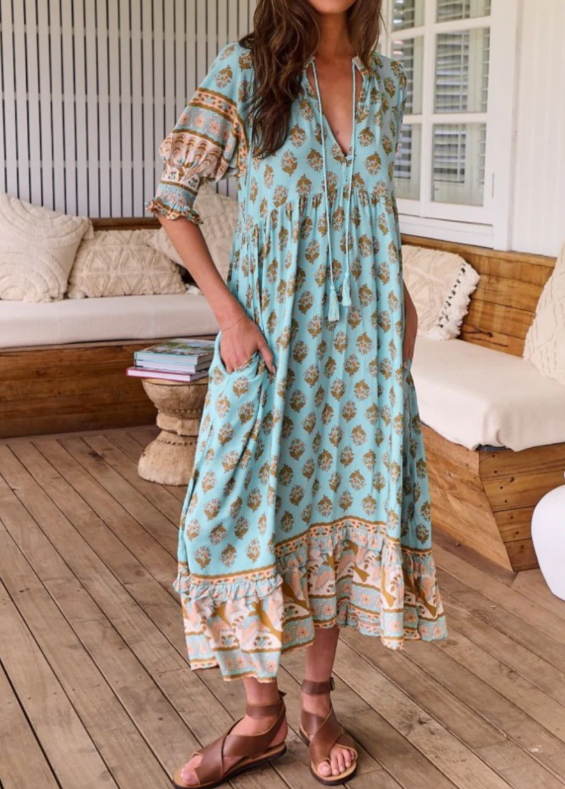 Blair | Bohemian Spindinti Suknelė