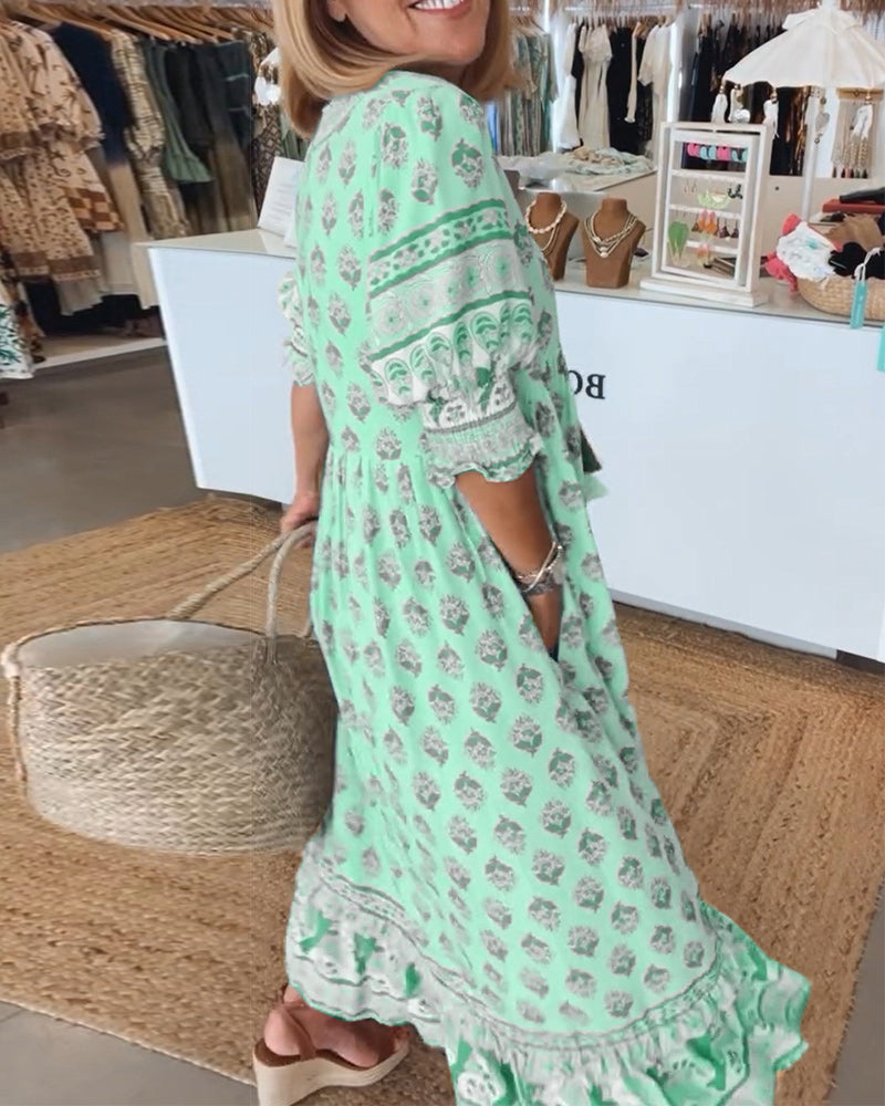 Blair | Bohemian Spindinti Suknelė