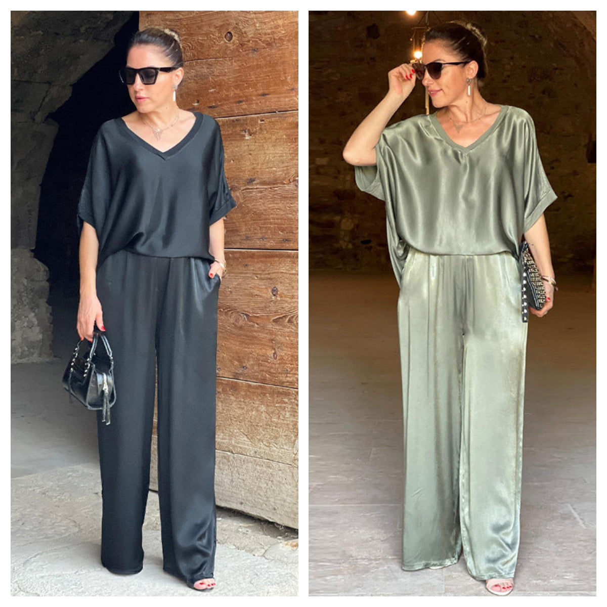 Pauline - Satino Brillant Set