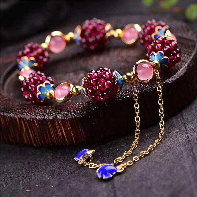 Berry Stone Bracelet