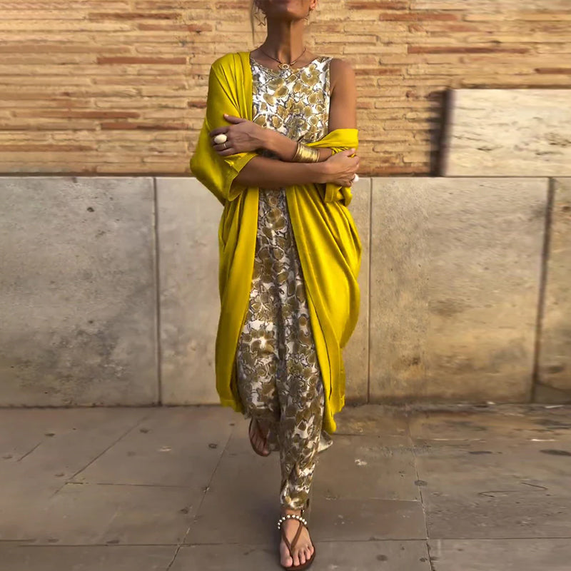 Chloé | Elegantiškas dviejų dalių kostiumas su retro raštu