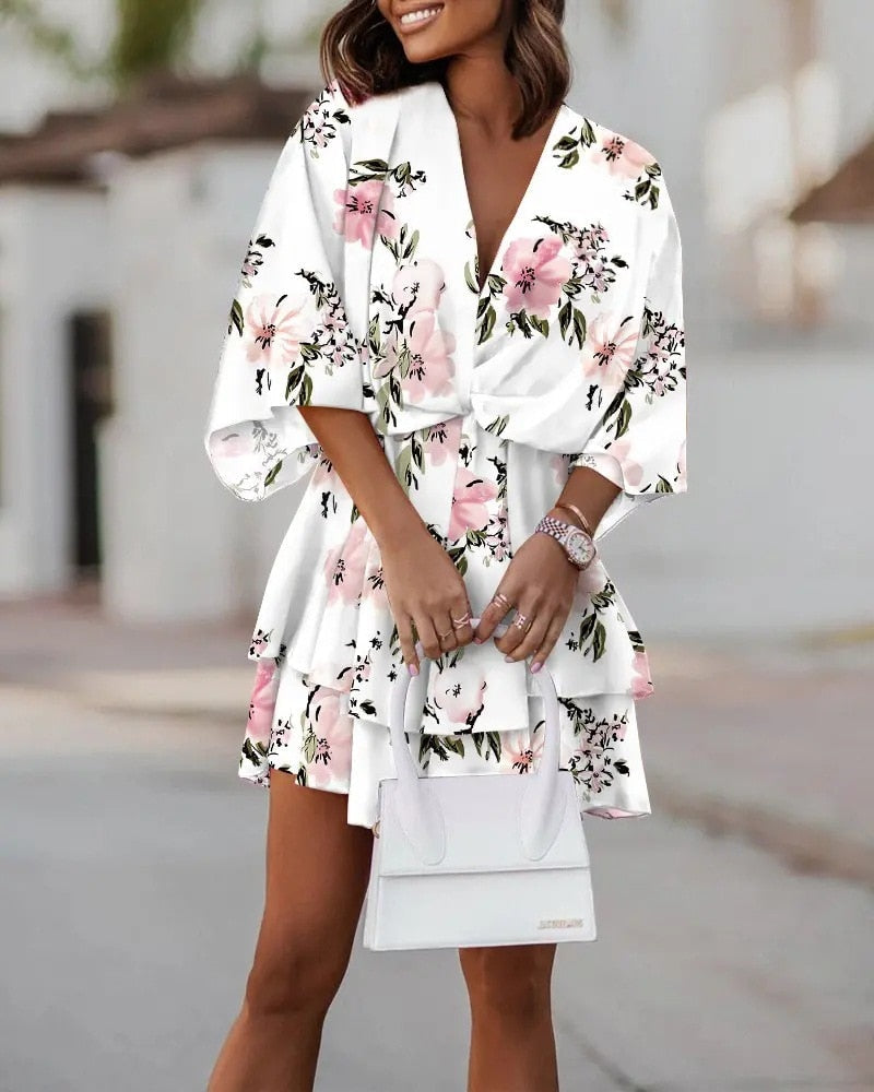 Carmen - Mini Bohemian Dress