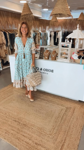 Blair | Bohemian Spindinti Suknelė