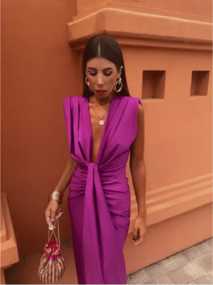 Cordelia | Elegantly Draped Dress