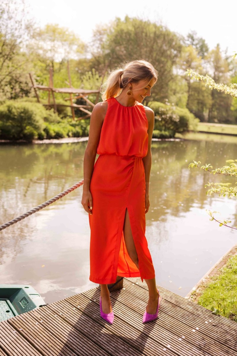 Capucine | Midi Summer Dress in Lengva