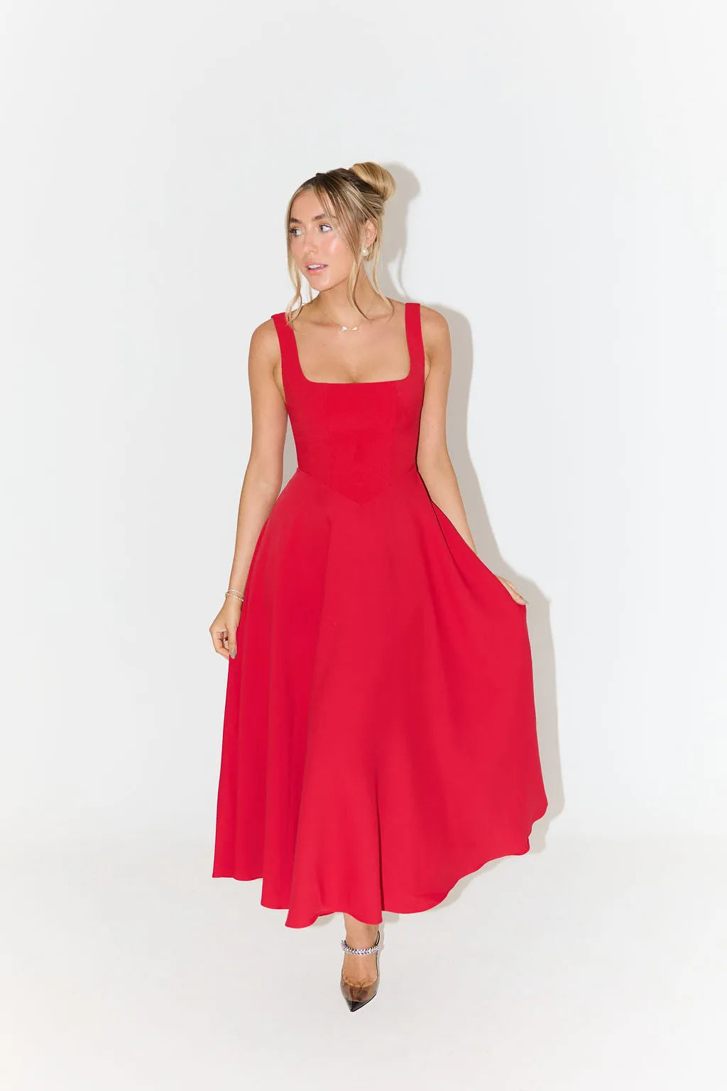 Garance | Elegant Sky Dress