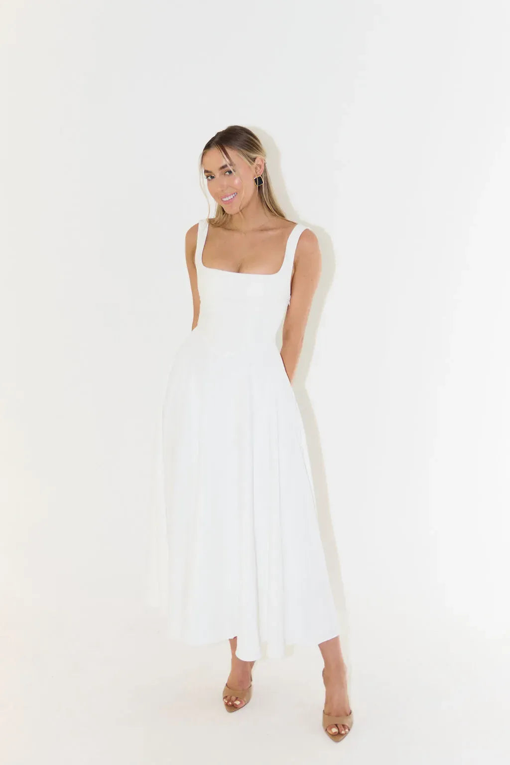 Garance | Elegant Sky Dress