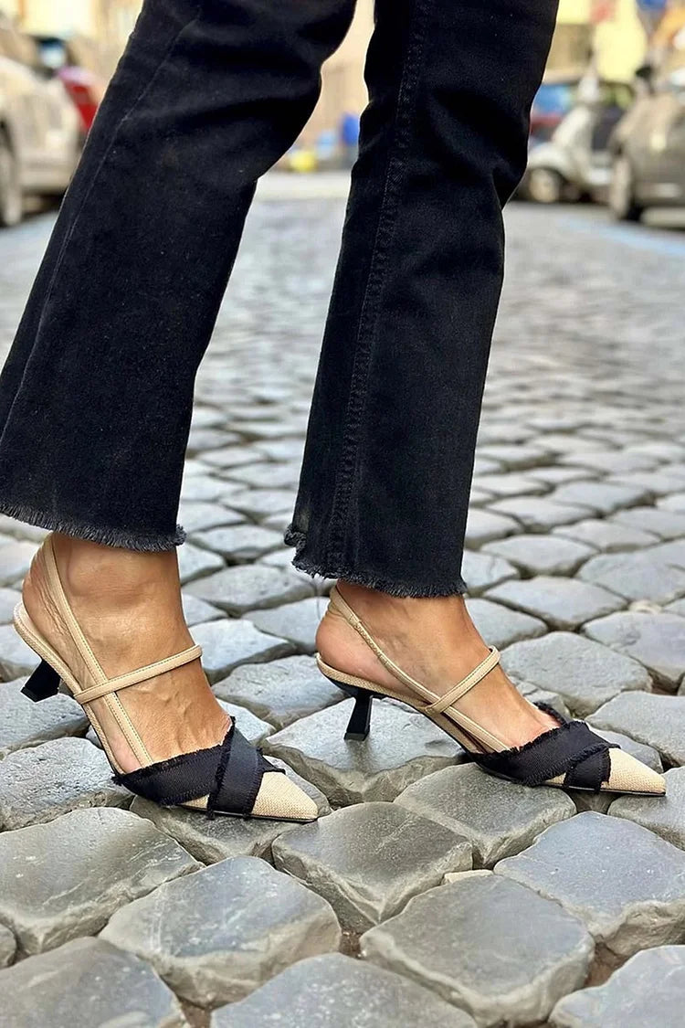Florette | Stilingi Slingback Aukštakulniai