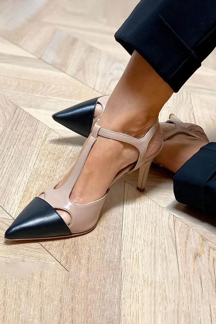 Evrardine | Dviejų spalvų elegantiški aukštakulniai