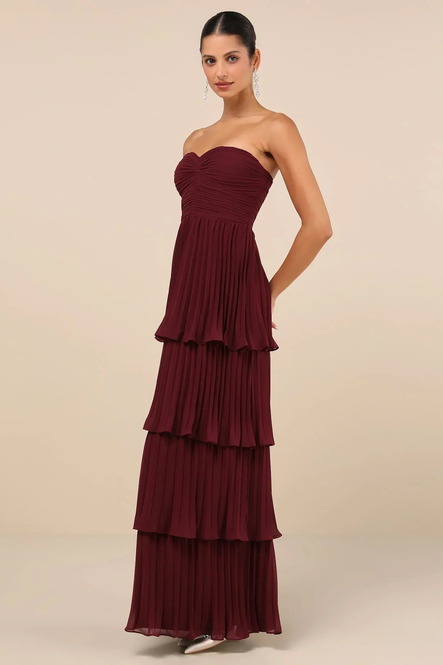 Violetinė Simfonija Suknelė" can be rewritten as "Violet Symphony Dress.