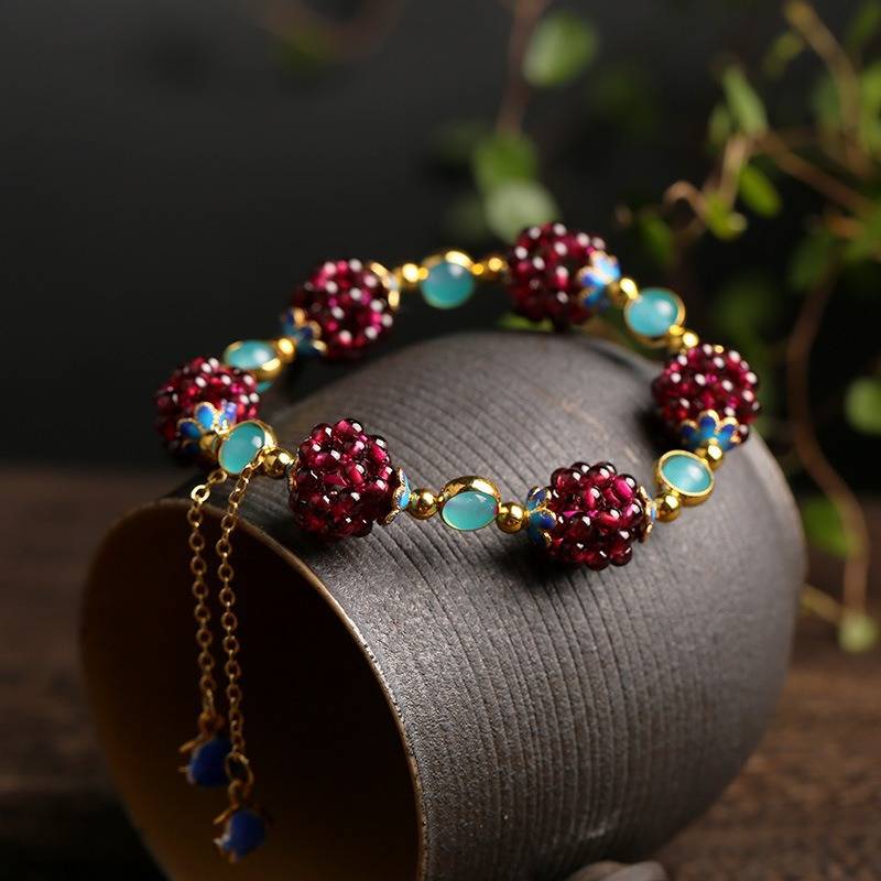 Berry Stone Bracelet