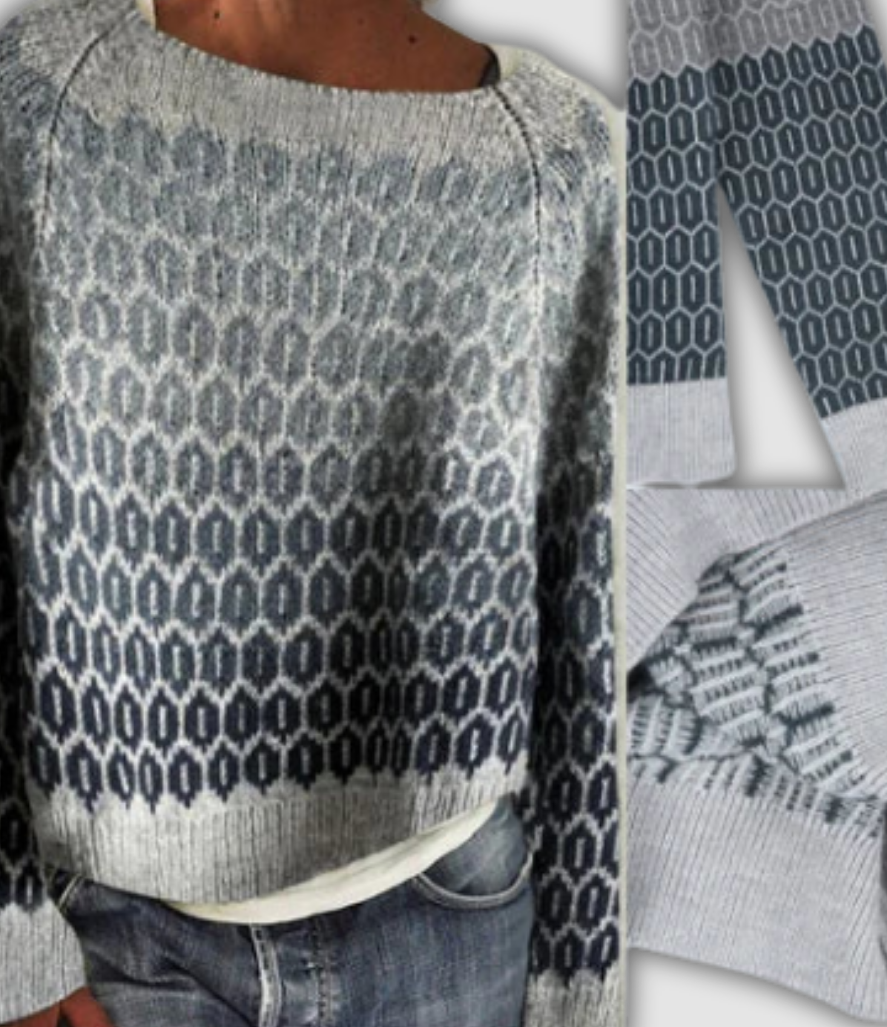 Astrid | Soft Ombre Honey Blend Sweater