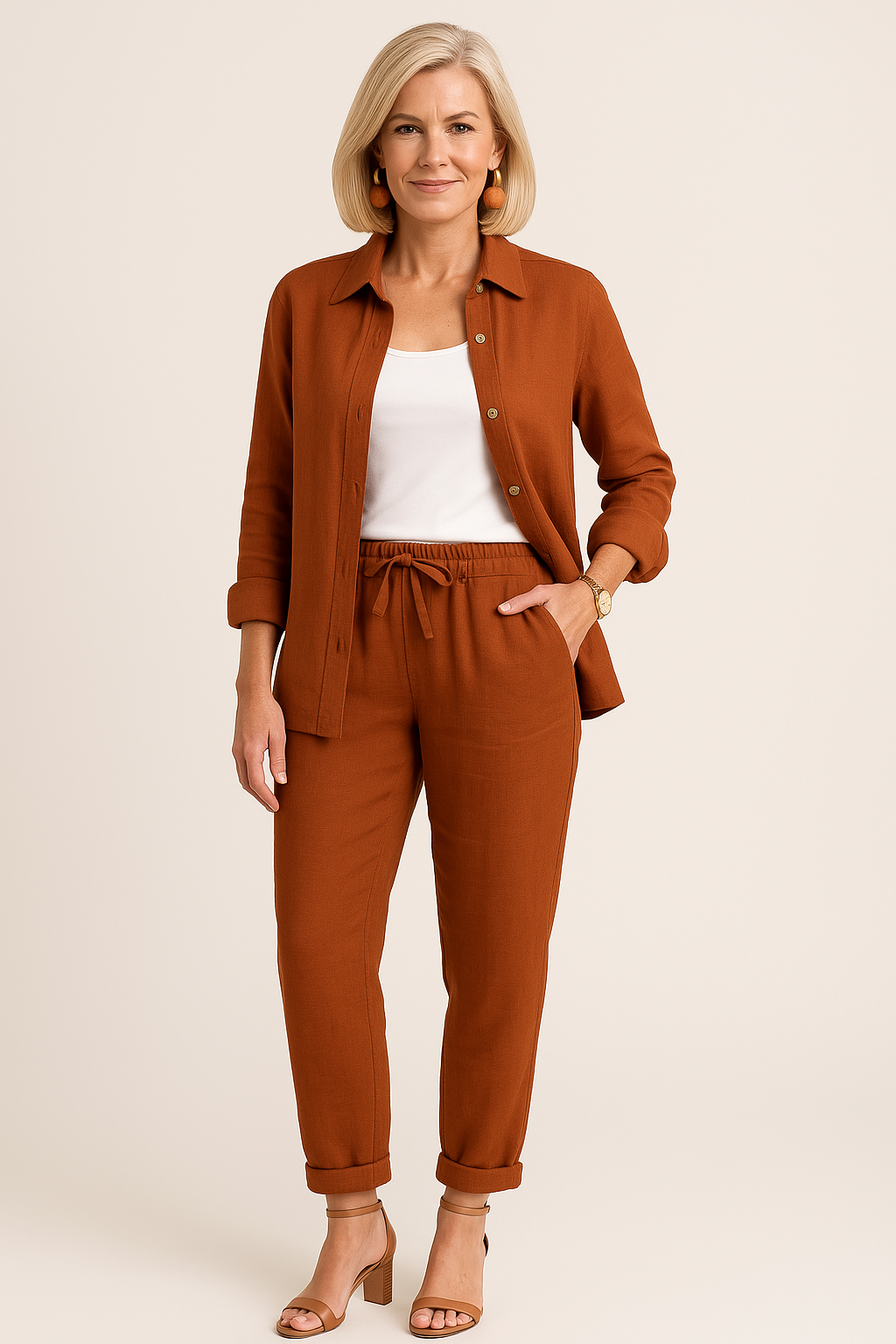 Perriane - Stylish Casual Set