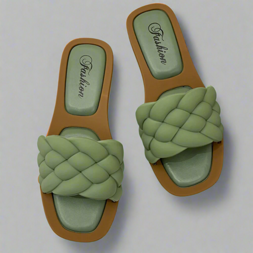 Ilonka | Elegantiški sandalai su minkštu veganišku paviršiumi