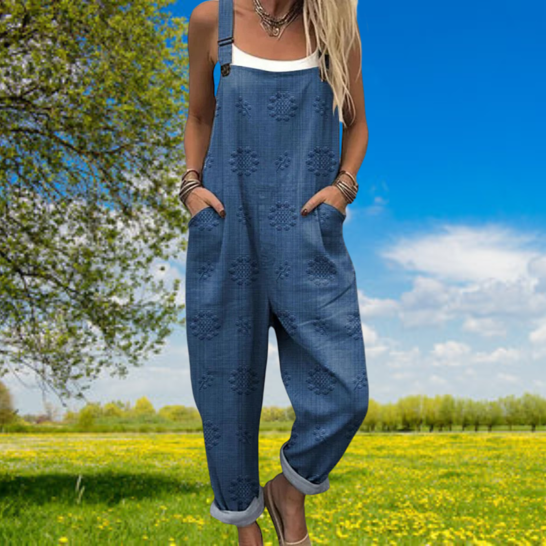 Pauline - Vintage Casual Jumpsuit