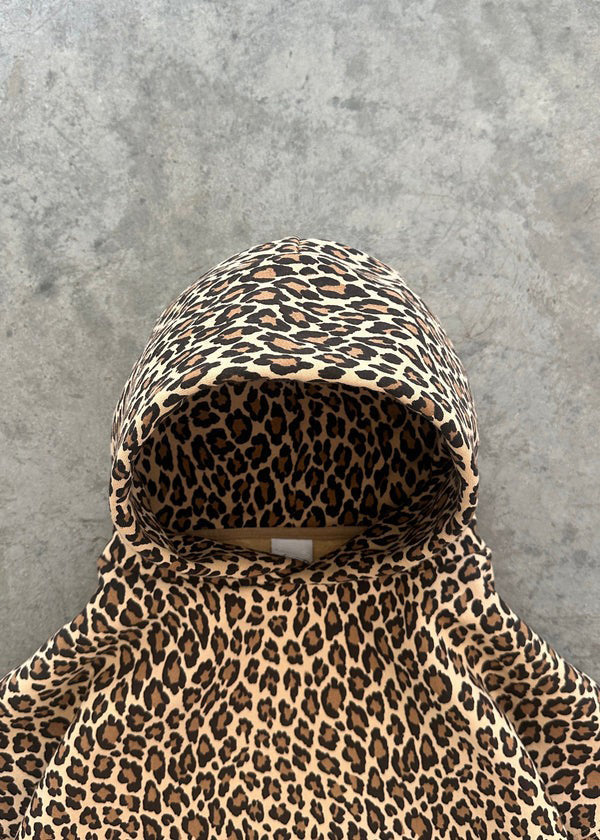 Noémie - Moteriška Leopardinė Striukė su Kapuce