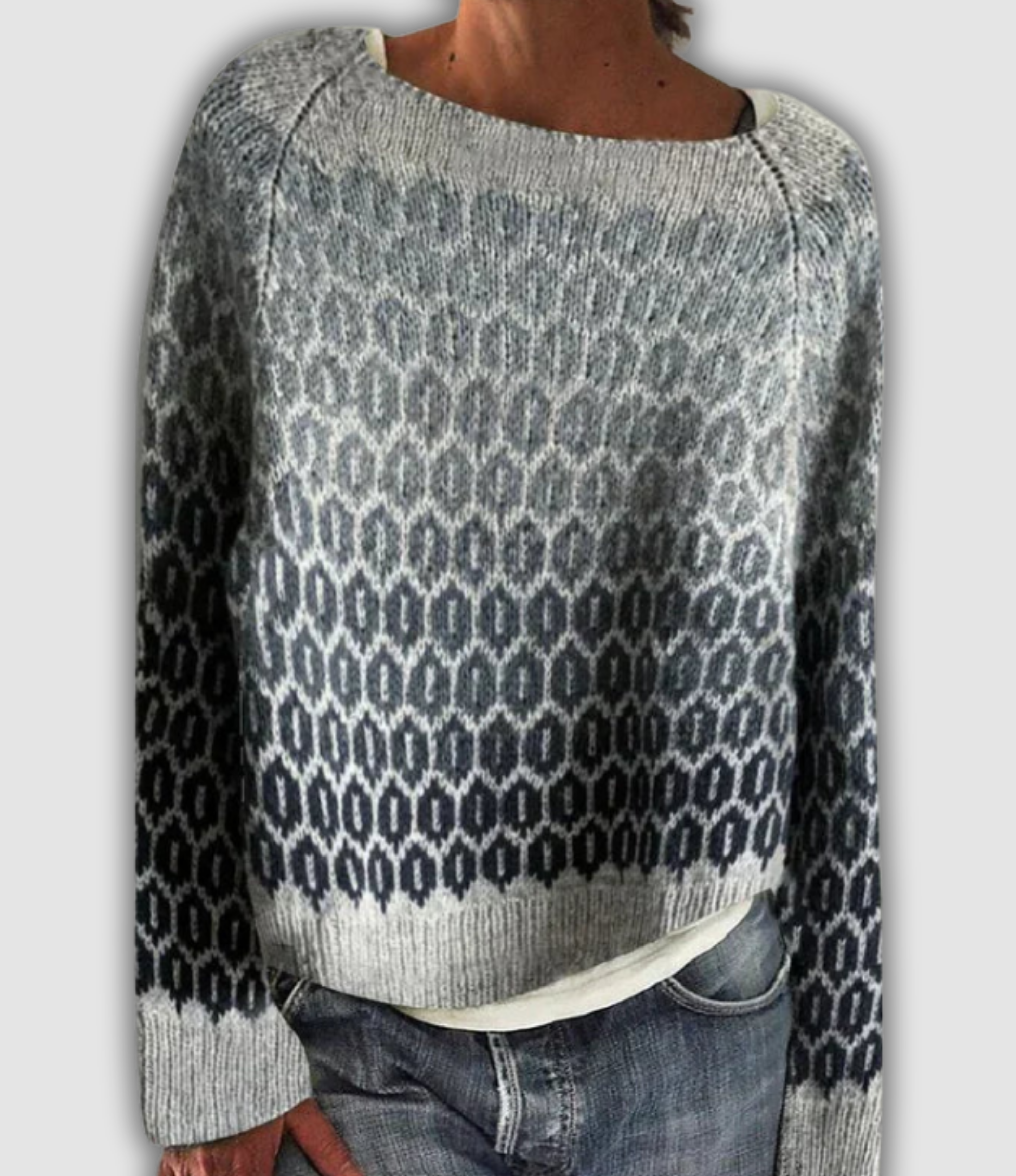 Astrid | Soft Ombre Honey Blend Sweater
