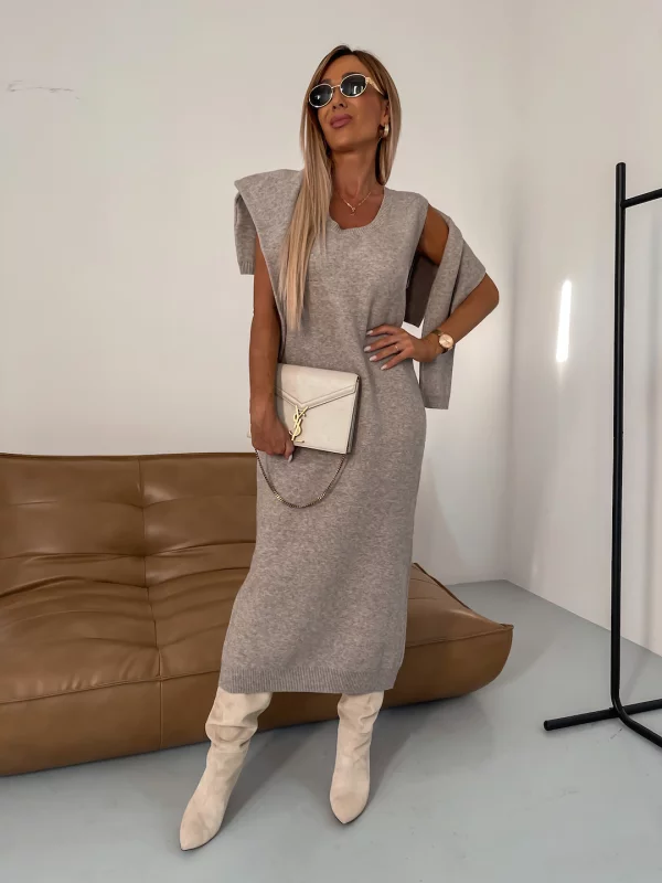 Nicole - Stilingas Megztinio Komplektas