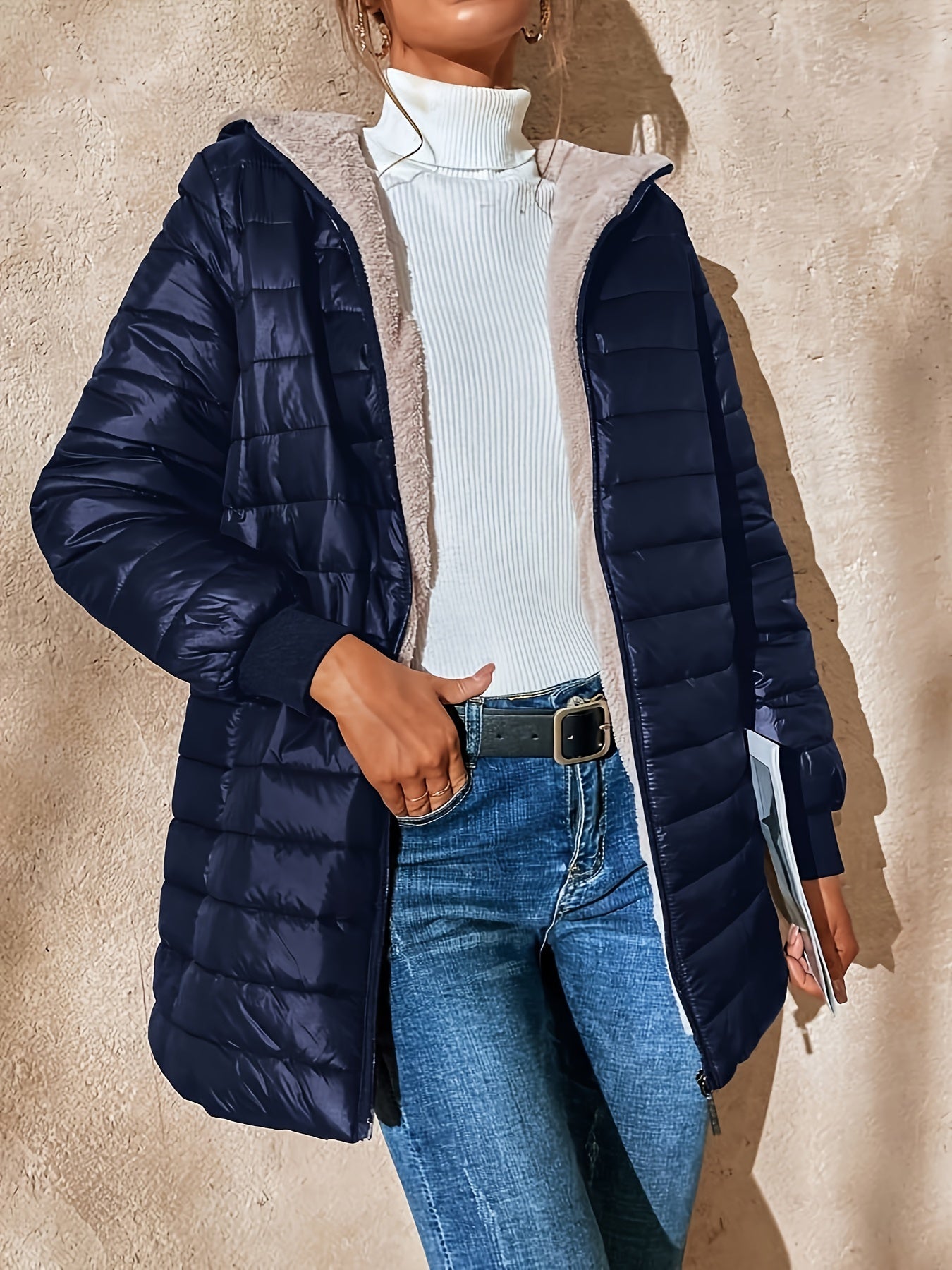 Enrica | Ilgas laisvalaikio paltas" could be rewritten as "Enrica | Long Casual Coat.
