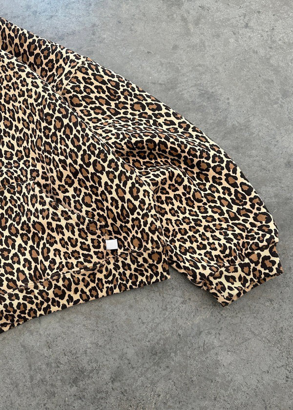 Noémie - Moteriška Leopardinė Striukė su Kapuce