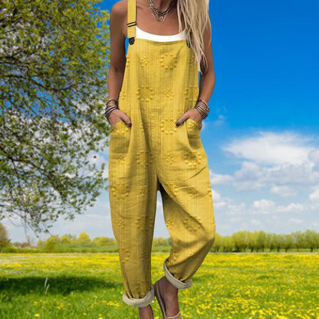 Pauline - Vintage Casual Jumpsuit