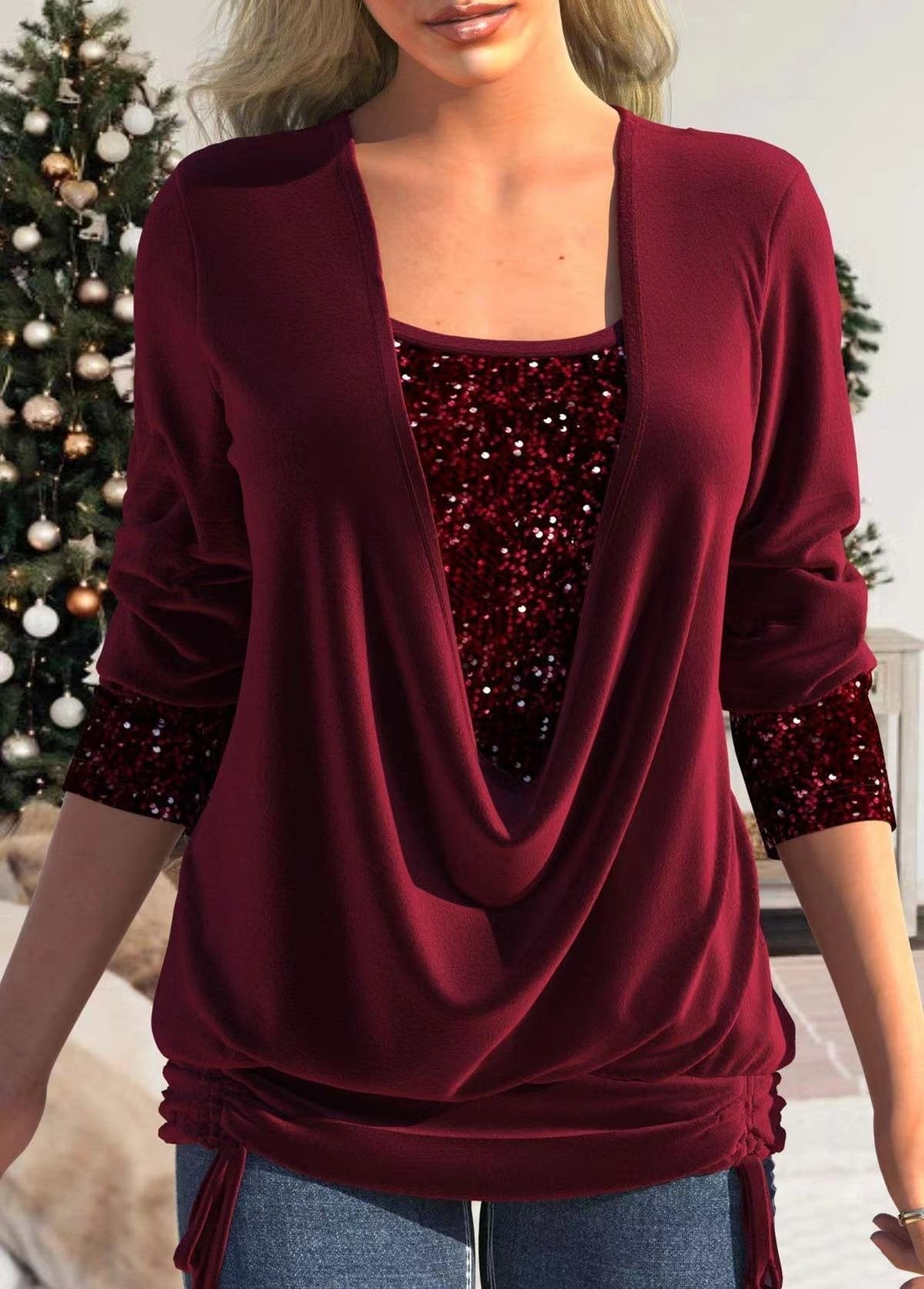 Melanie | Shimmering Glam Top