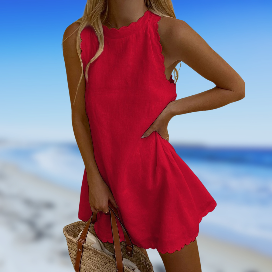 Bianca™ | Lengva ir Patogi Vasaros Suknelė" can be rewritten as "Bianca™ | Comfortable and Lightweight Summer Dress.
