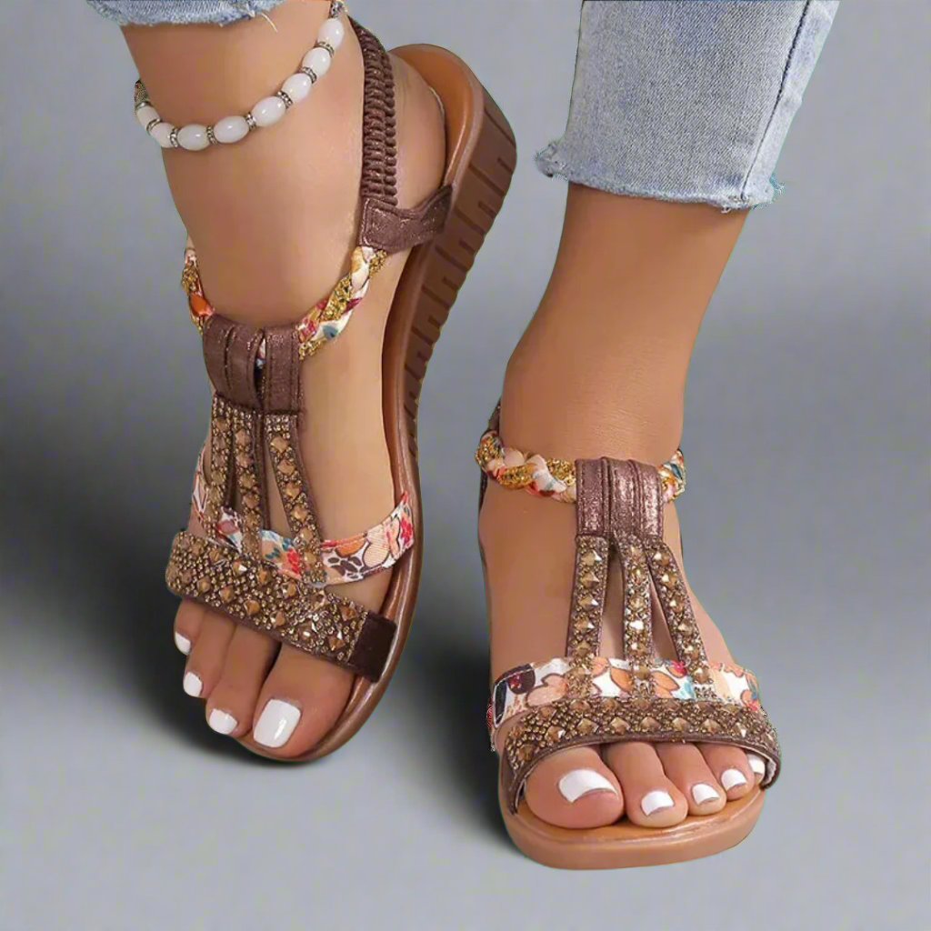 Bernatrudis | Stilingi Boho sandalai vasaros sezonui