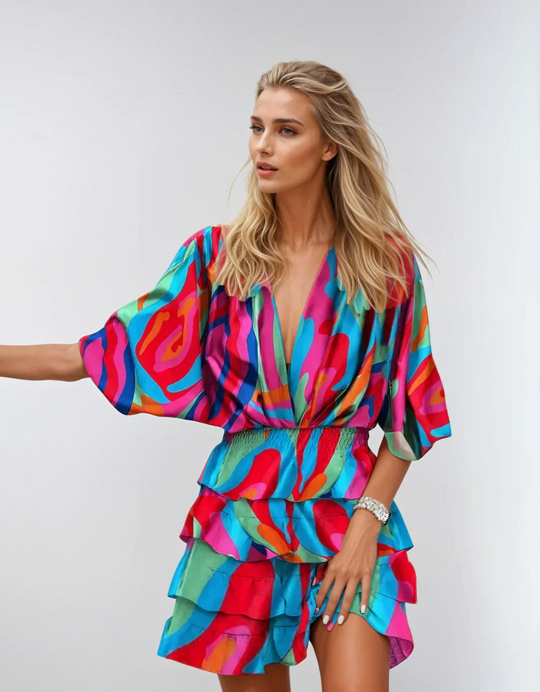 Carmen - Mini Bohemian Dress