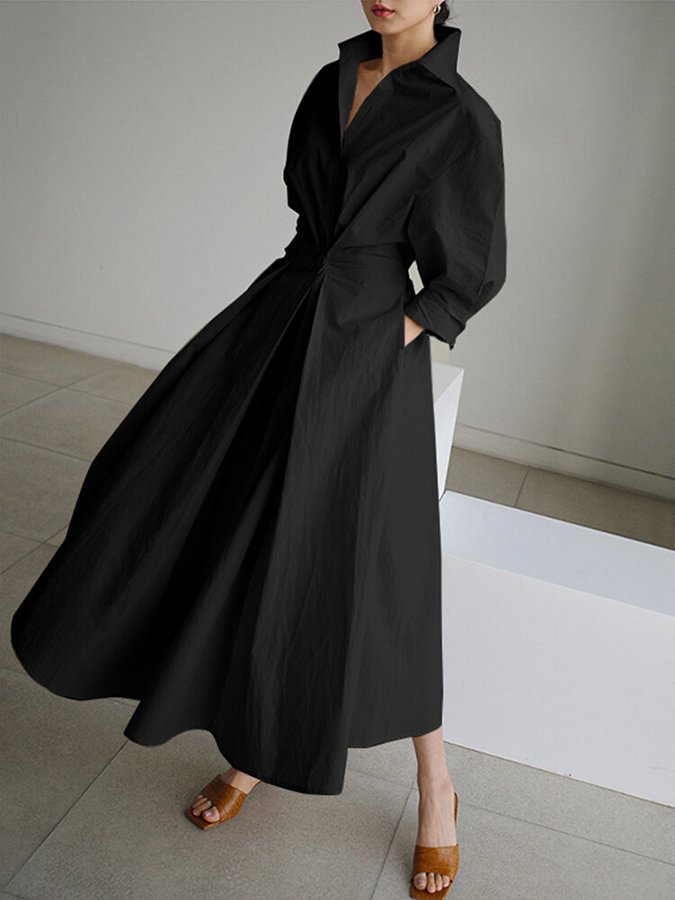 Clémence - Ilga Suknelė" can be rewritten as "Clémence - Elegant Long Dress.