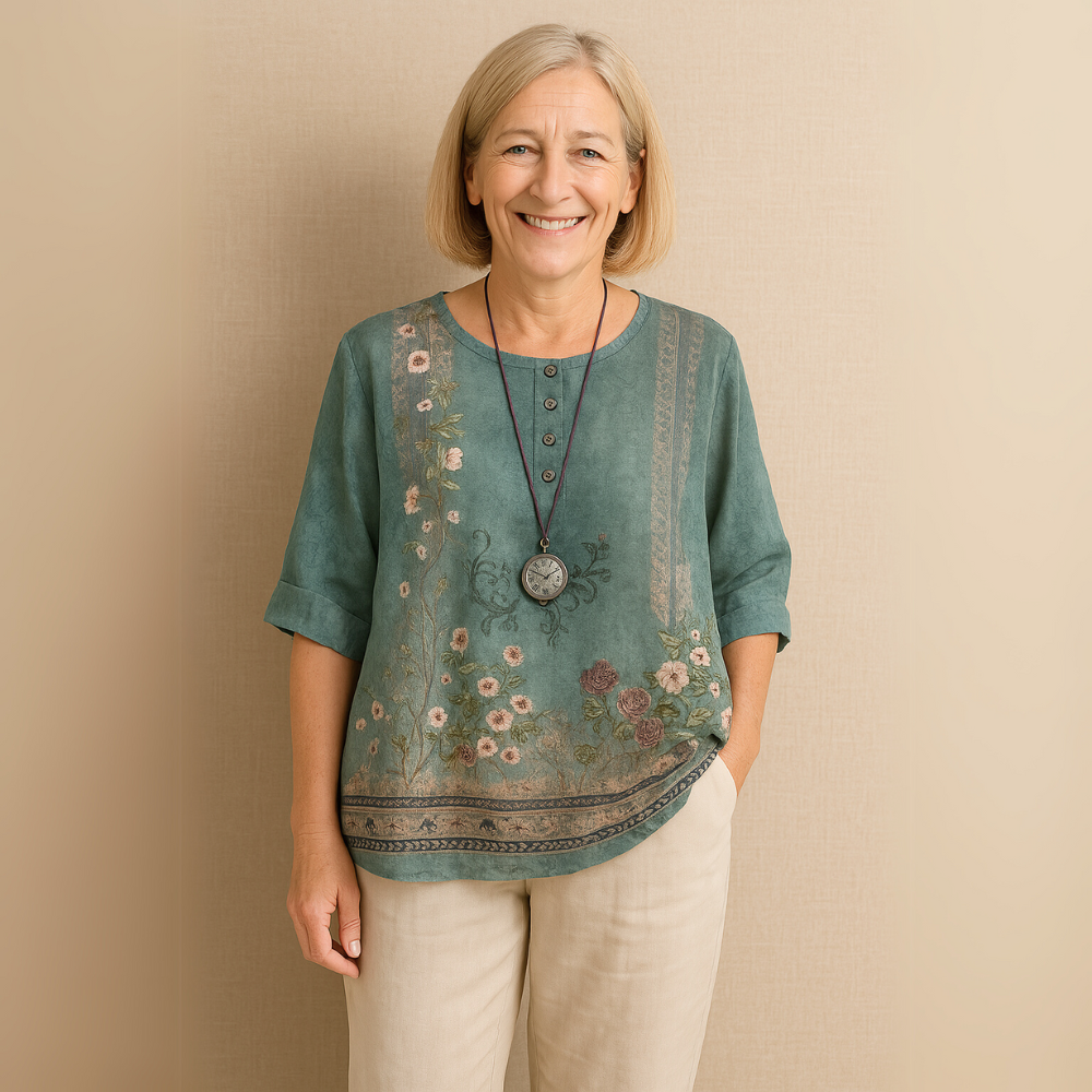 Anya | Retro Blouse