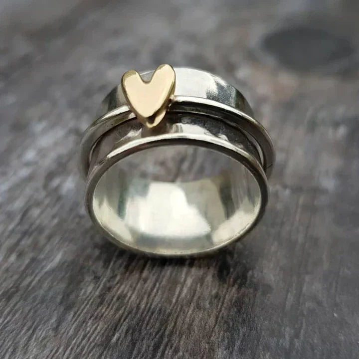 Classic Heart - Silver Ring