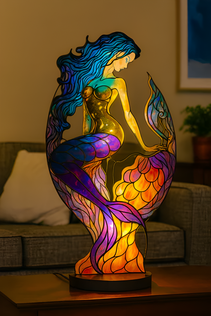 Ariel | Kouzelná mořská víla lampa