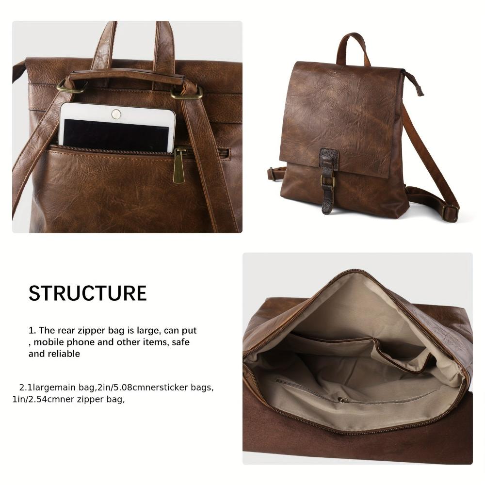 Harper | Vintage Multi-Functional Backpack
