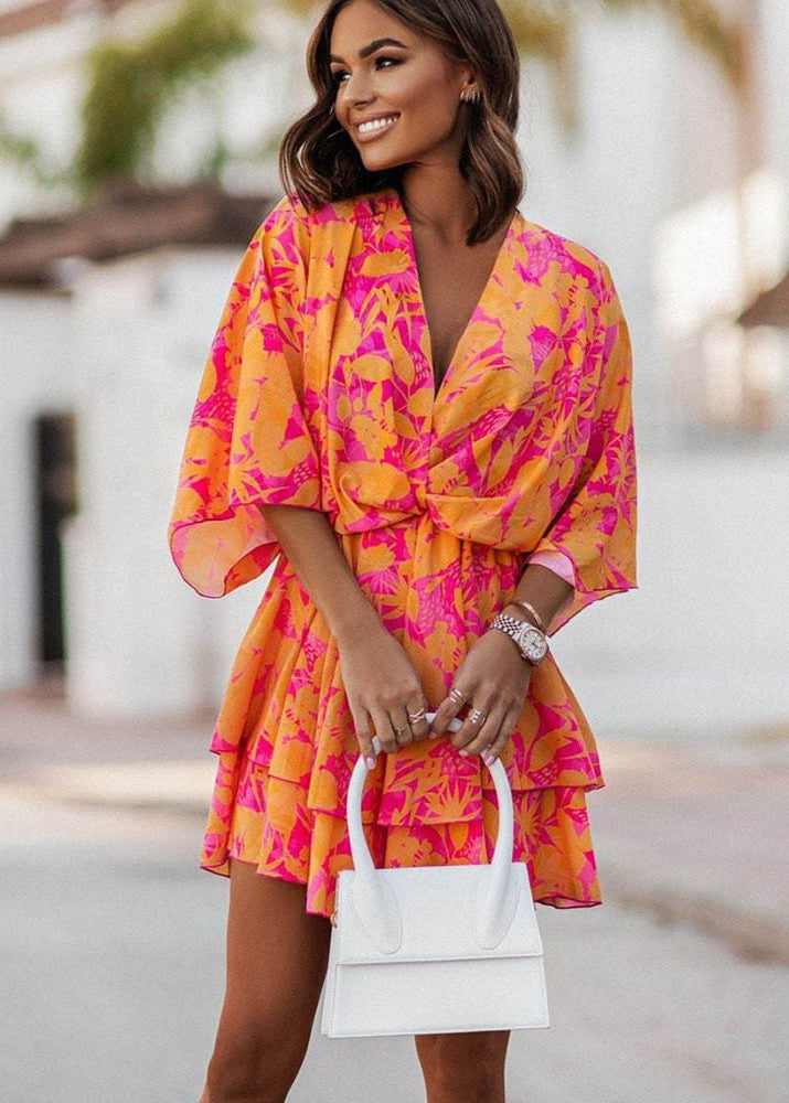 Carmen - Mini Bohemian Dress