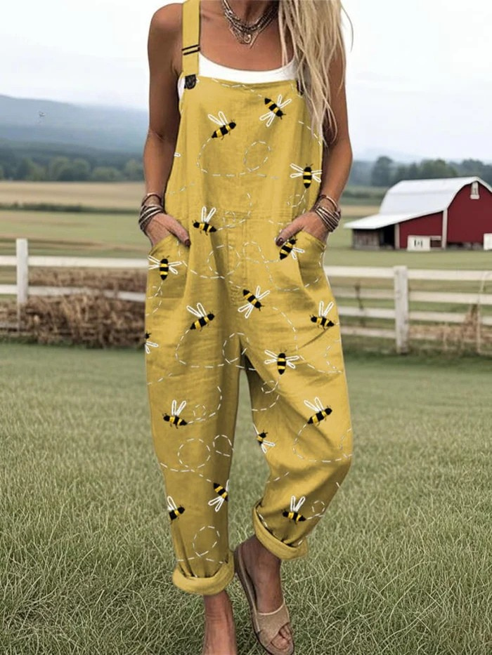 Karo - Retro Lightweight Jumpsuit