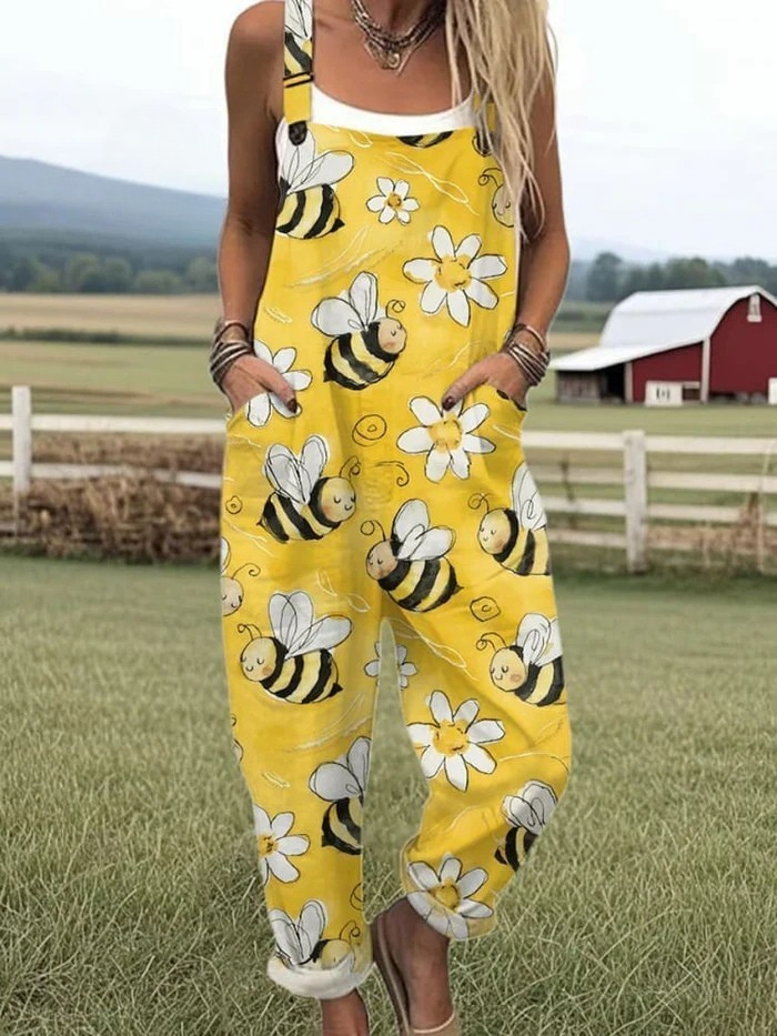 Karo - Retro Lightweight Jumpsuit