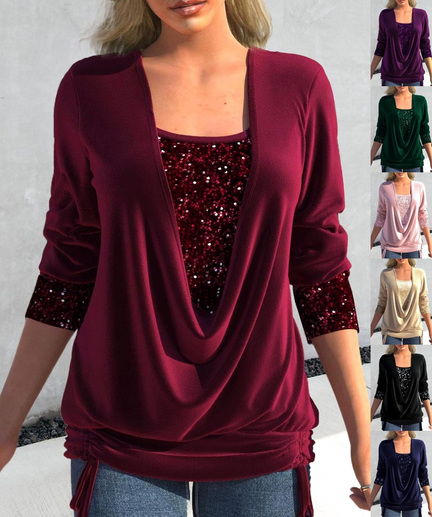 Melanie | Shimmering Glam Top