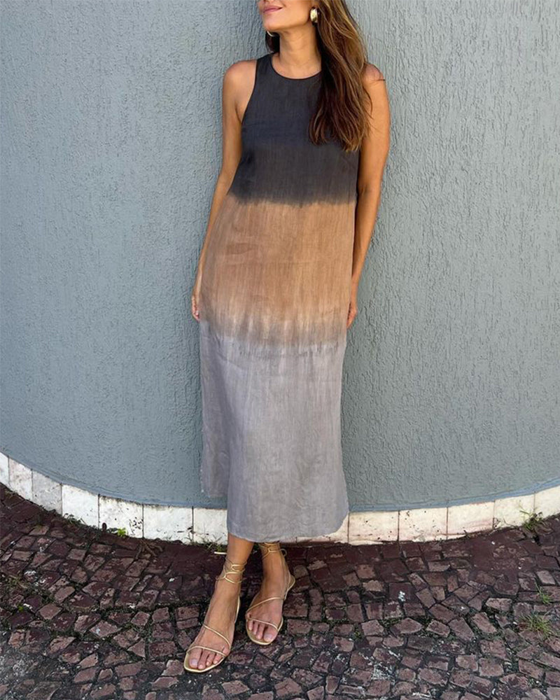 Camille – Klasikinė be rankovių suknelė