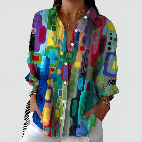 Grethe™ - Linen Blouse