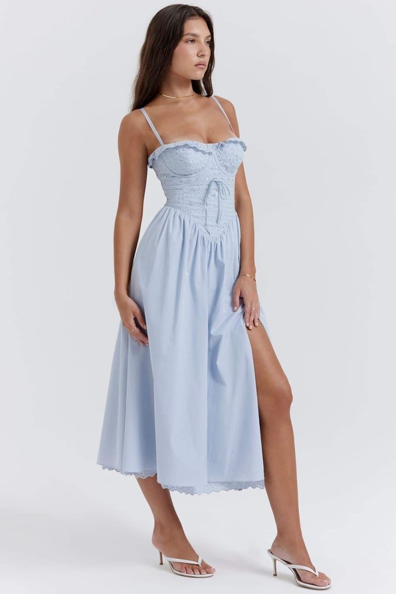 Blue Lace Dress