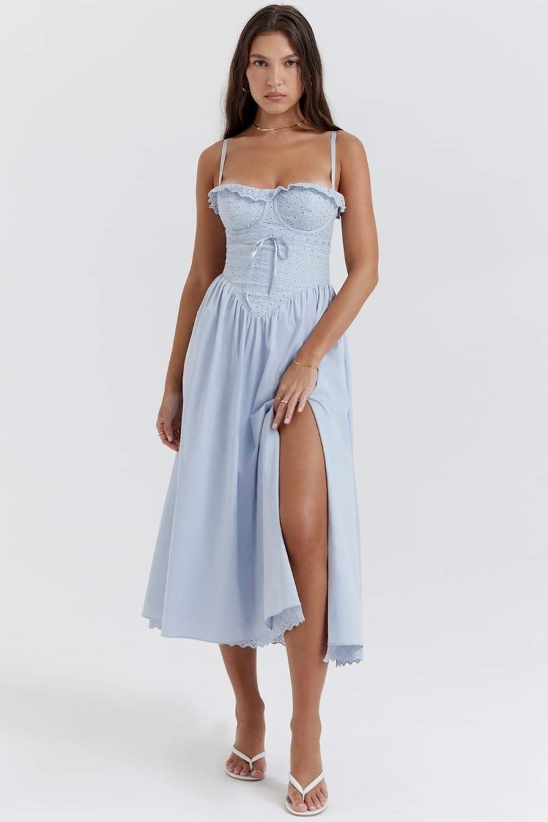 Blue Lace Dress