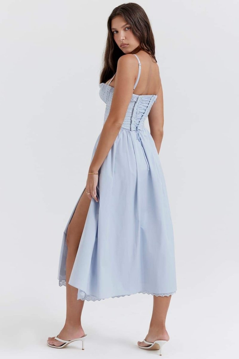 Blue Lace Dress