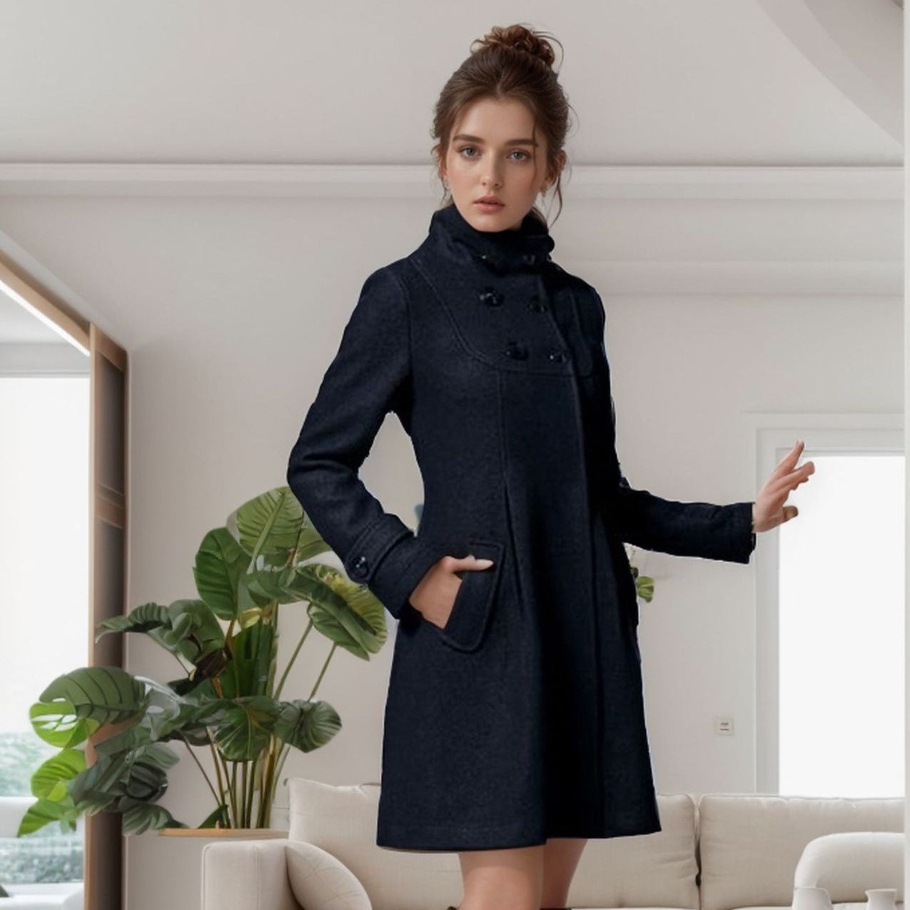 Filomena | Stilingas Elegantiškas Paltas