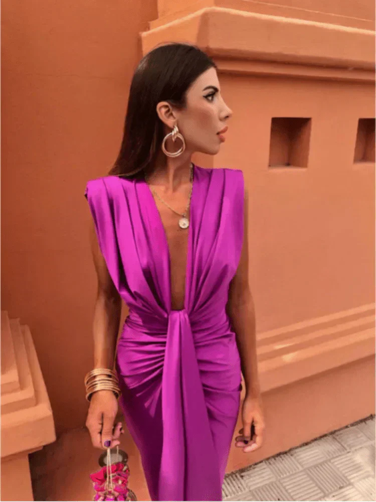 Cordelia | Elegantly Draped Dress