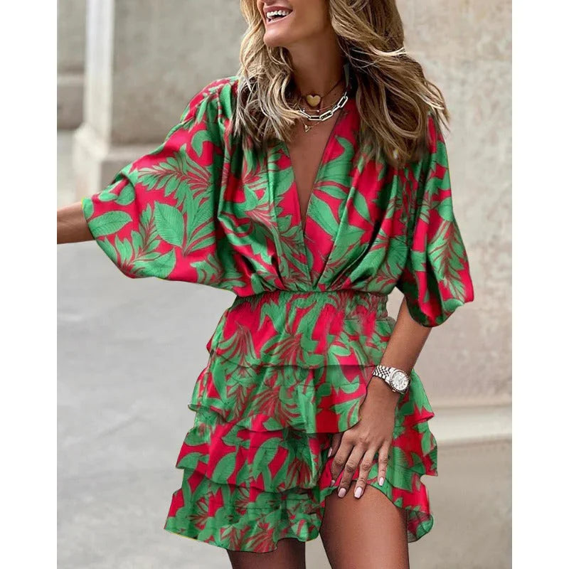 Carmen - Mini Bohemian Dress